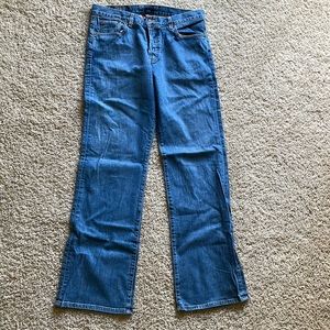 Lucky Brand straight leg button fly jeans size 14